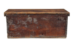 Continental 18th Century Carved Fruitwood Coffer — thumbnail 9
