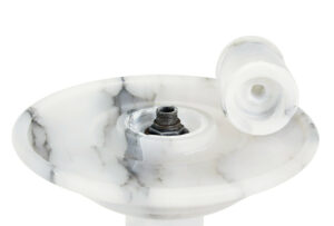 Art Deco Alabaster Floor Lamp — thumbnail 8