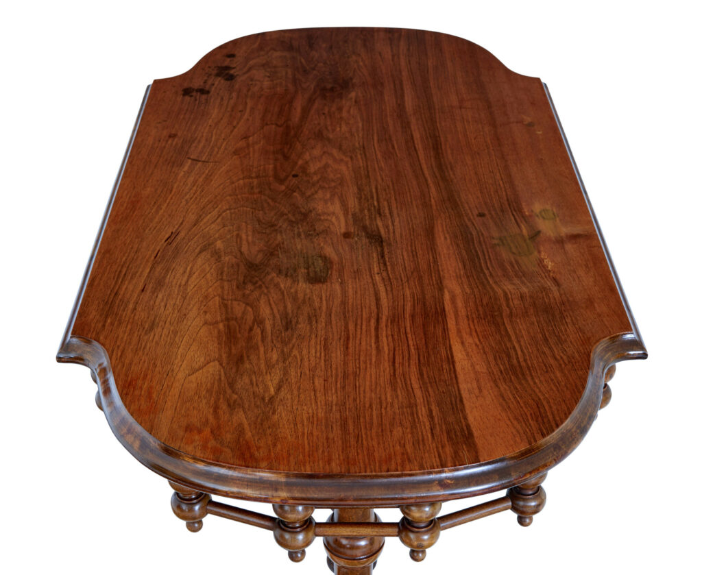 19th Century Aesthetic Movement Walnut Table — image 5