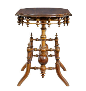 19th Century Aesthetic Movement Walnut Table — thumbnail 8