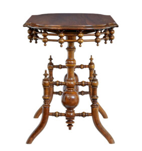 19th Century Aesthetic Movement Walnut Table — thumbnail 9