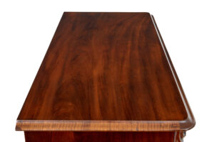 19th Century Tall Burr Walnut Chest of Drawers — thumbnail 2