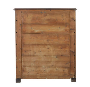 19th Century Tall Burr Walnut Chest of Drawers — thumbnail 7