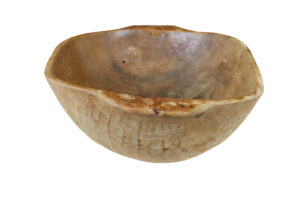 Large Rustic Dugout Hand Carved Bowl — thumbnail 6