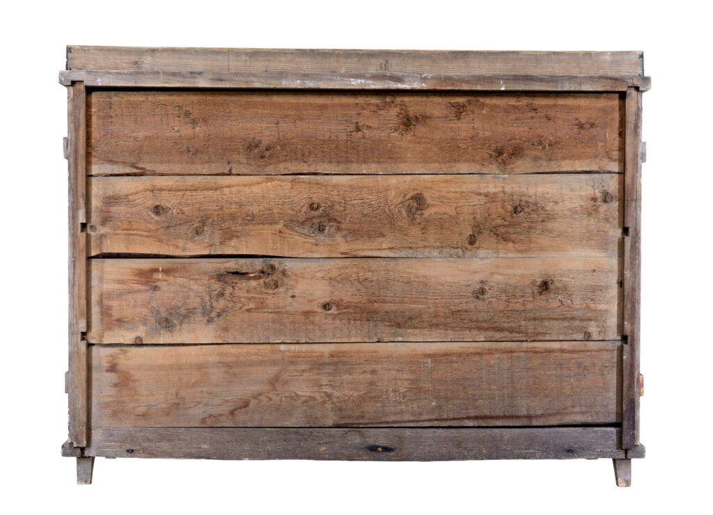 Early 19th Century Rustic Swedish Painted Sideboard — image 3