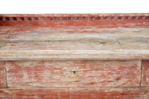 Early 19th Century Rustic Swedish Painted Sideboard — thumbnail 7