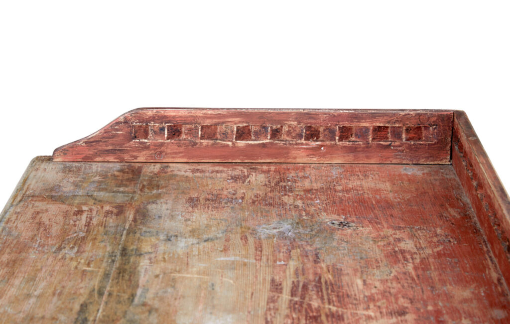 Early 19th Century Rustic Swedish Painted Sideboard — image 9