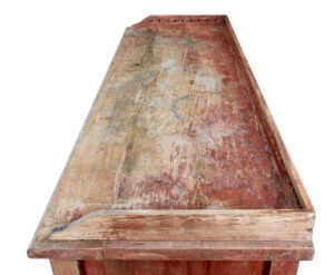 Early 19th Century Rustic Swedish Painted Sideboard — thumbnail 8