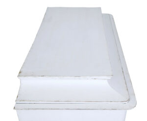 Swedish Painted 19th Century Caddy Top Chest of Drawers — thumbnail 7