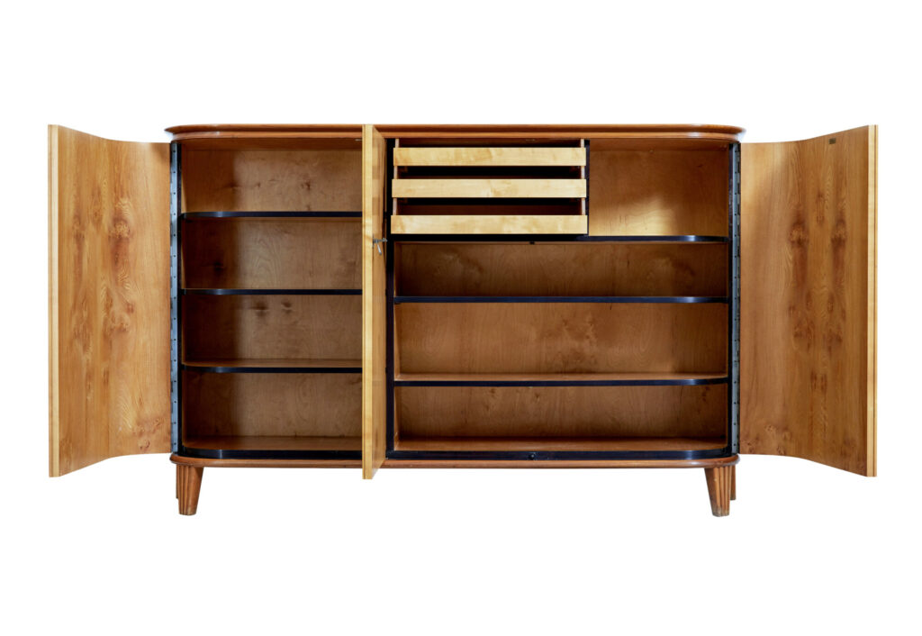 Mid Century Elm Sideboard by Thysells Mobler — image 10