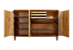 Mid Century Elm Sideboard by Thysells Mobler — thumbnail 10