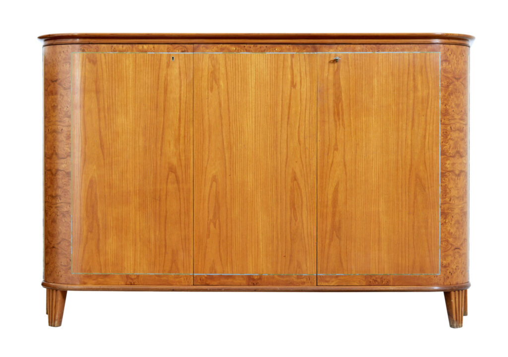 Mid Century Elm Sideboard by Thysells Mobler — image 11