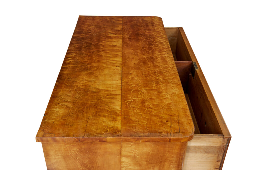 19th Century Birds Eye Maple Chest of Drawers — image 10