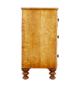19th Century Birds Eye Maple Chest of Drawers — thumbnail 2