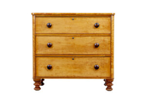 19th Century Birds Eye Maple Chest of Drawers — thumbnail 6