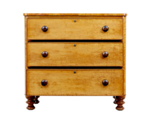 19th Century Birds Eye Maple Chest of Drawers — thumbnail 5