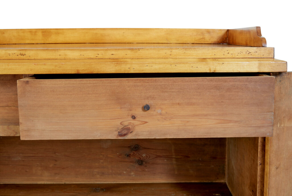 Mid 19th Century Swedish Birch Cupboard — image 8