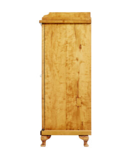 Mid 19th Century Swedish Birch Cupboard — thumbnail 2