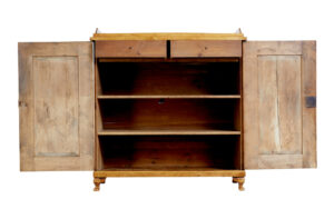 Mid 19th Century Swedish Birch Cupboard — thumbnail 4