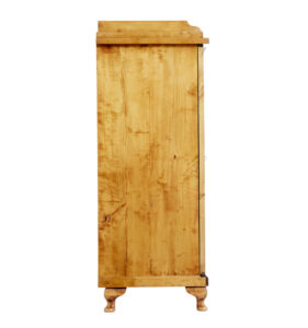 Mid 19th Century Swedish Birch Cupboard — thumbnail 3