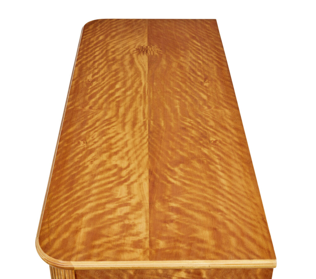 20th Century Art Deco Scandinavian Birch Chest of Drawers — image 5