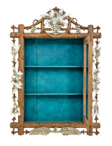 Late 19th Century Small Black Forest Display Cabinet — thumbnail 6