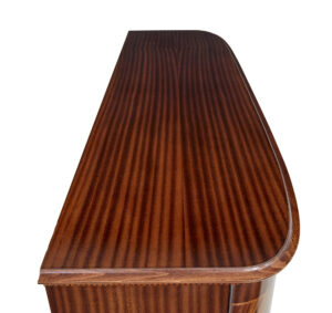 Mid Century Flame Mahogany Sideboard by Gardveda Mobelfabrik — thumbnail 2