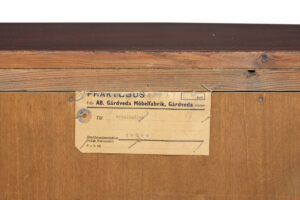 Mid Century Flame Mahogany Sideboard by Gardveda Mobelfabrik — thumbnail 3