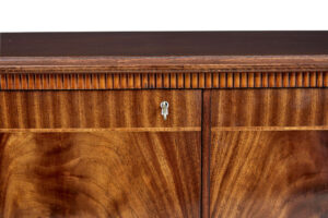 Mid Century Flame Mahogany Sideboard by Gardveda Mobelfabrik — thumbnail 5