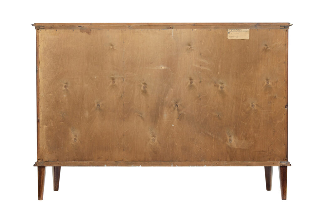 Mid Century Flame Mahogany Sideboard by Gardveda Mobelfabrik — image 7