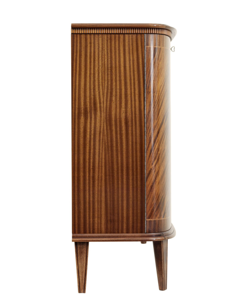 Mid Century Flame Mahogany Sideboard by Gardveda Mobelfabrik — image 8