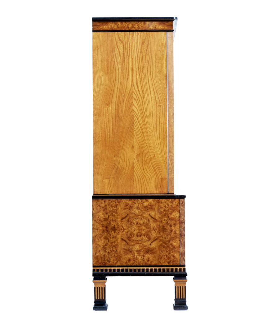 Art Deco Elm and Burr Sideboard by Erik Chambert — image 2