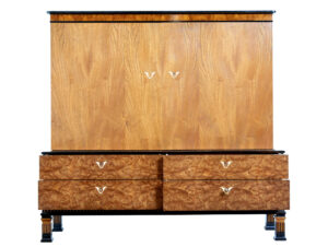 Art Deco Elm and Burr Sideboard by Erik Chambert — thumbnail 4