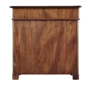 19th Century Empire Revival Mahogany Pedestal Desk — thumbnail 4