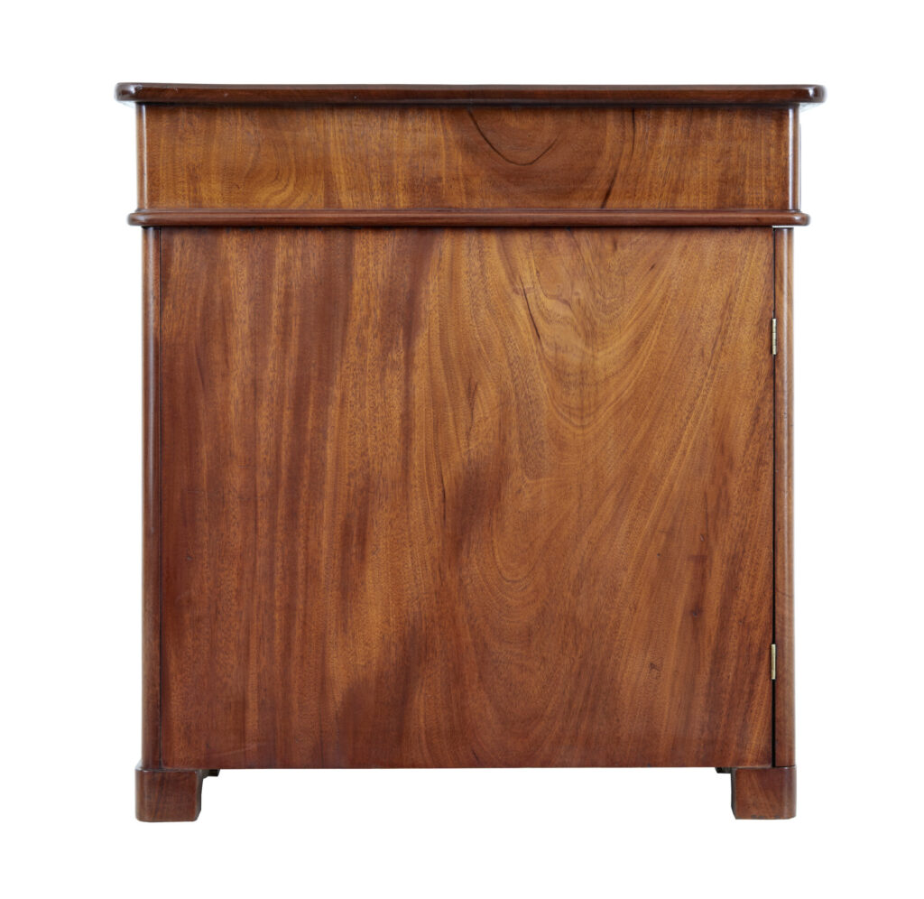 19th Century Empire Revival Mahogany Pedestal Desk — image 6