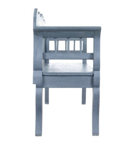 Swedish Early 20th Century Painted Pine Bench — thumbnail 6