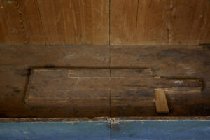 Traditional Swedish Hand Painted 19th Century Painted Wardrobe — thumbnail 11
