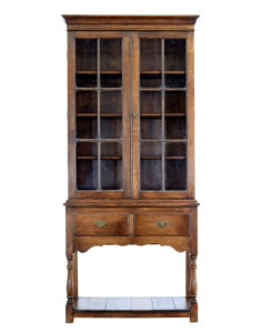 Oak and Glazed Cabinet on Base — thumbnail 6