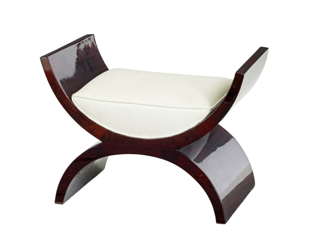 20th Century Curule Form Stool — image 2