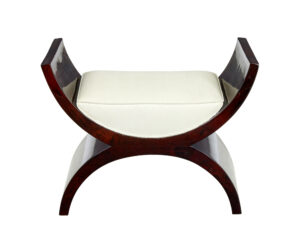 20th Century Curule Form Stool — thumbnail 4