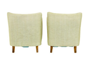 Pair of Scandinavian Art Deco Birch Armchairs — thumbnail 6