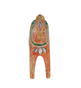 19th Century Hand Painted Swedish Dala Horse — thumbnail 7