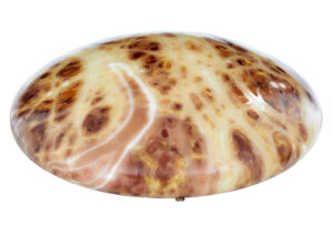 Swedish Art Deco Alabaster Hanging Pendant Light — thumbnail 4