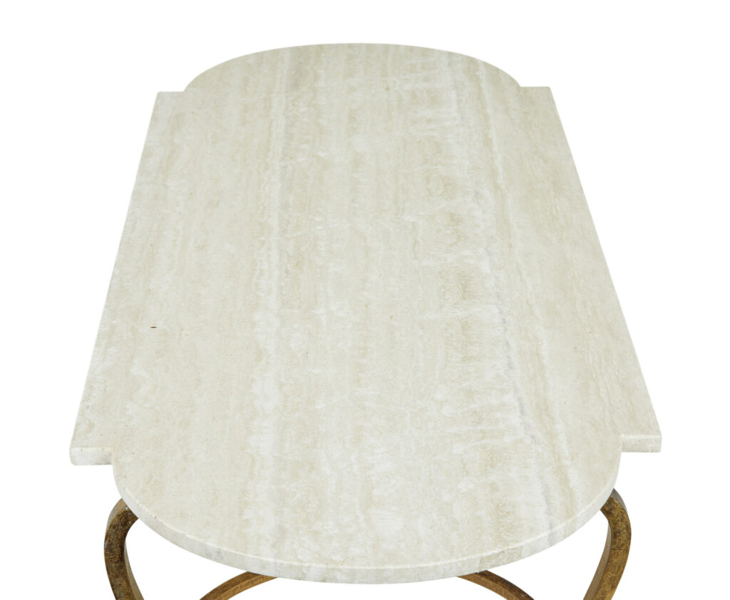 Mid Century Italian Marble Top Coffee Table — image 8