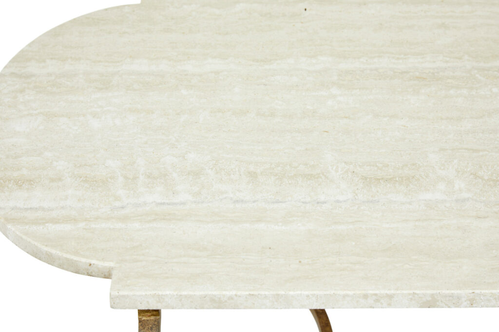 Mid Century Italian Marble Top Coffee Table — image 7