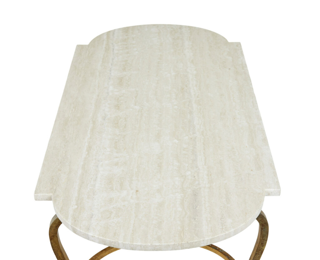 Mid Century Italian Marble Top Coffee Table — image 9