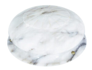 Art Deco Period Alabaster Hanging Pendant Light — thumbnail 4