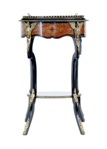 French 19th Century Ebonised and Walnut Jardinere Stand — thumbnail 7