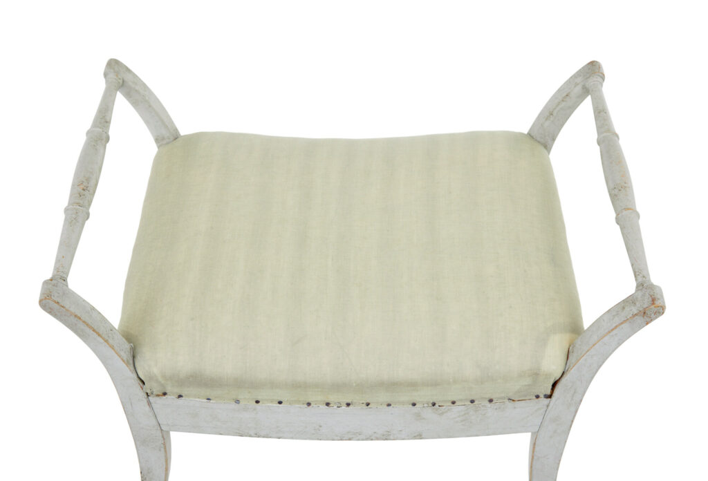 Pair of 19th Century Swedish Painted Stools — image 4