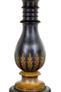 19th Century Ebonised Marble Top Centre Table — thumbnail 3